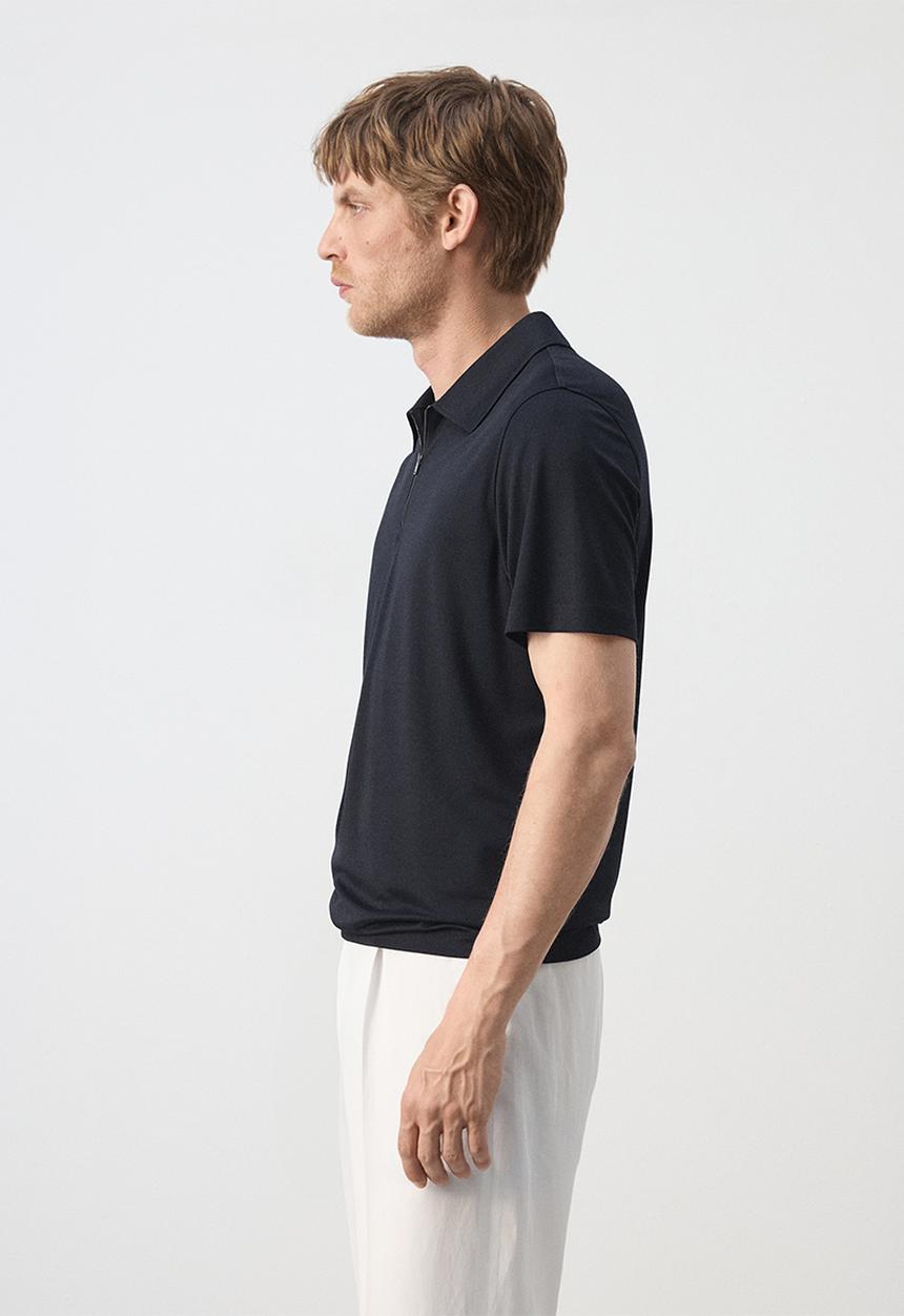 MANGO - Poloshirt Carlez - Navy