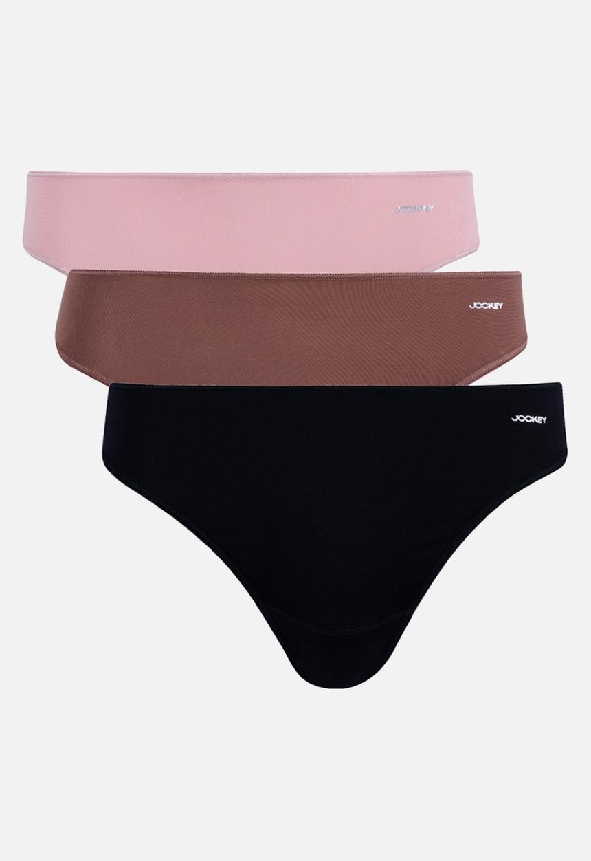 Jockey - 3 Pack ladies npl g-string-classic - multi