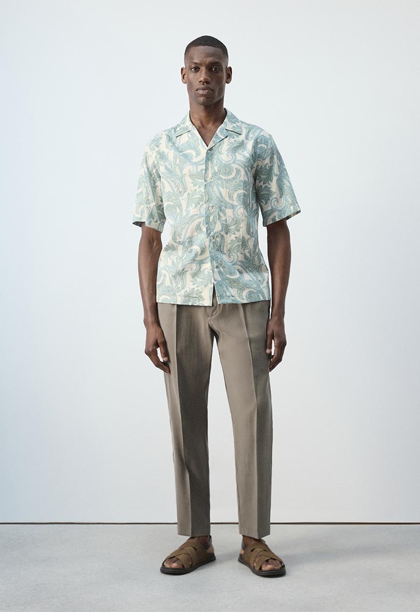 MANGO - Shirt Hera - Pastel Green