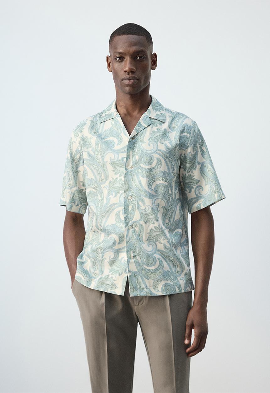 MANGO - Shirt Hera - Pastel Green