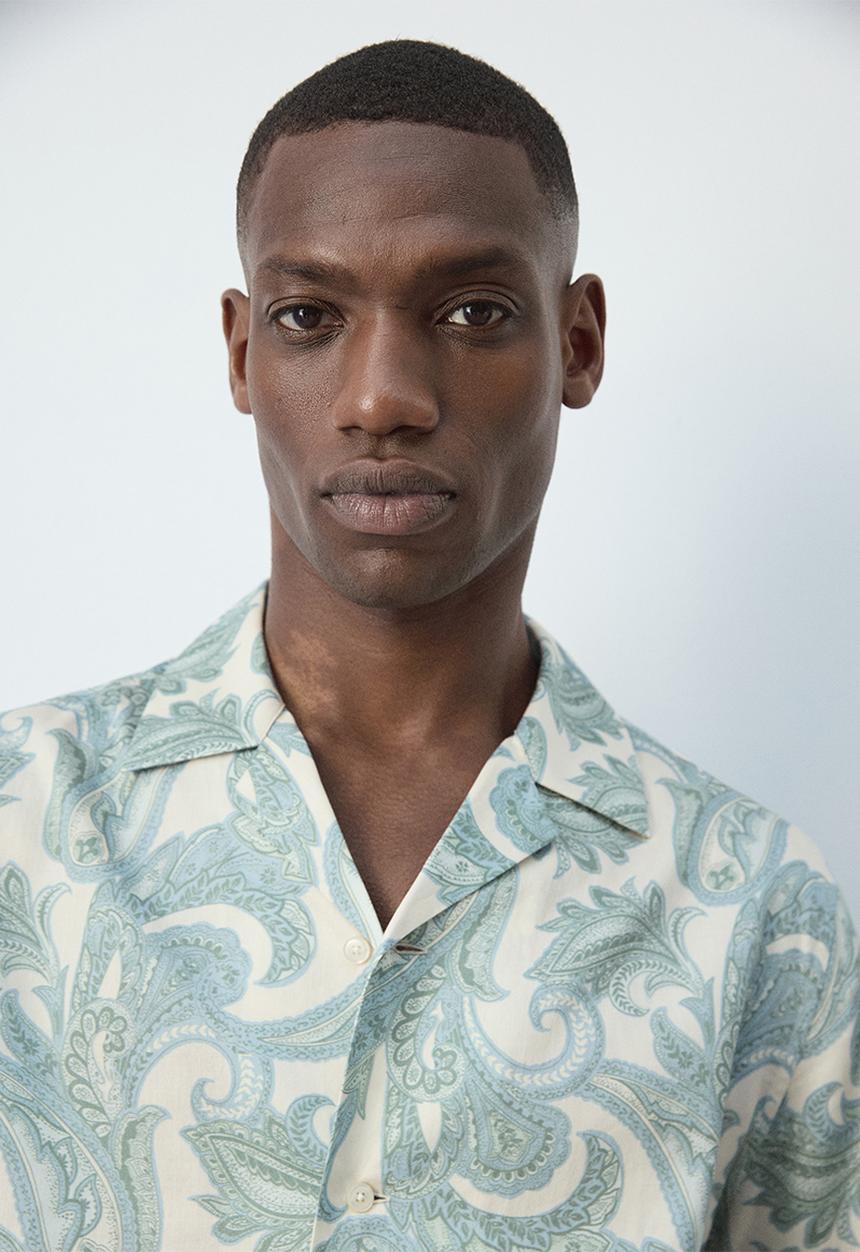 MANGO - Shirt Hera - Pastel Green