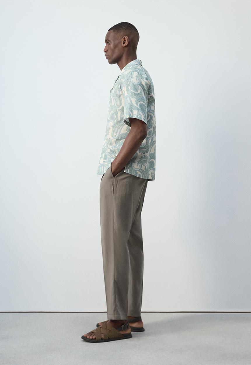 MANGO - Shirt Hera - Pastel Green