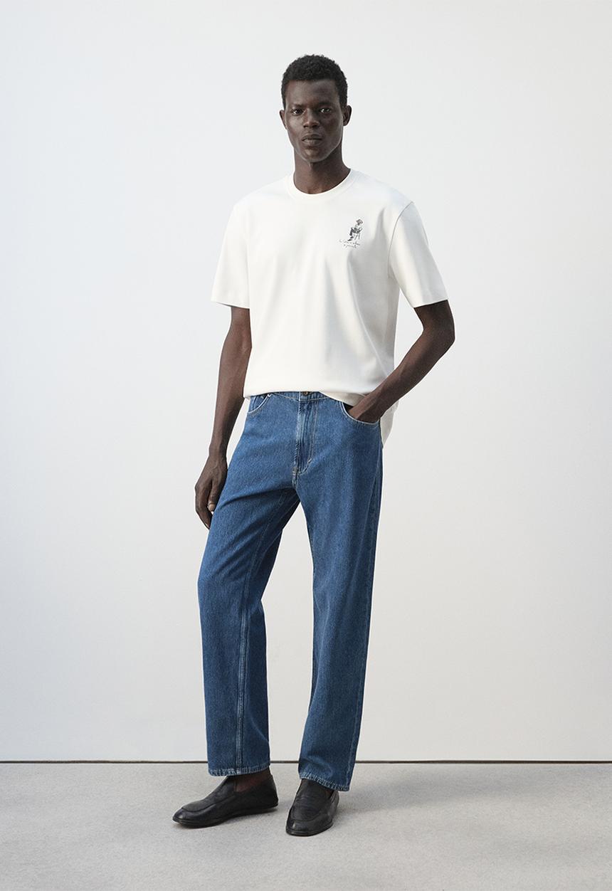 MANGO - T-Shirt Cuba - White
