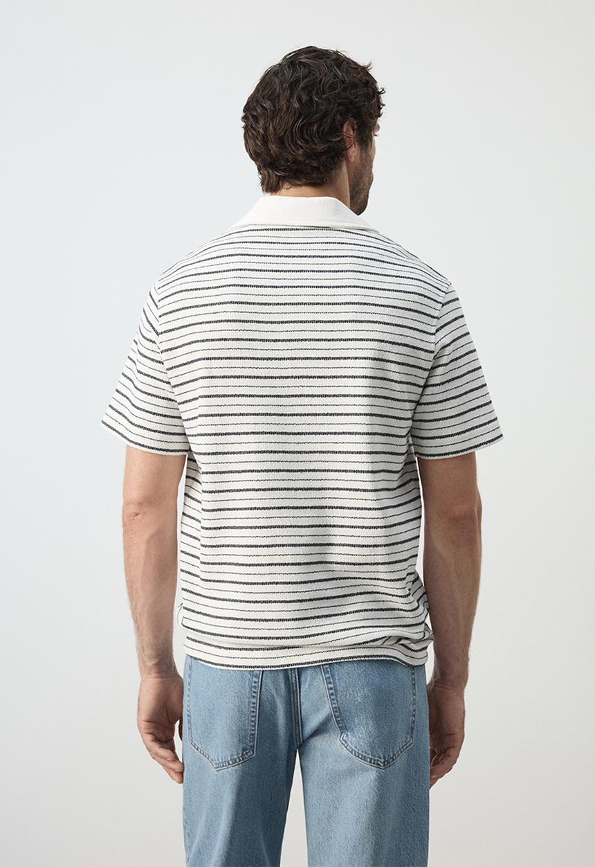 MANGO - Poloshirt Begur - Offwhite