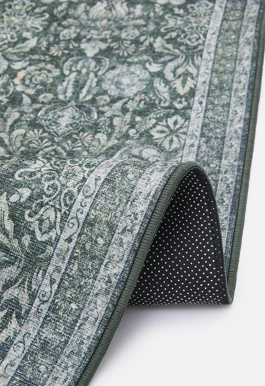 Sixth Floor - Etta Floral Runner - Olive