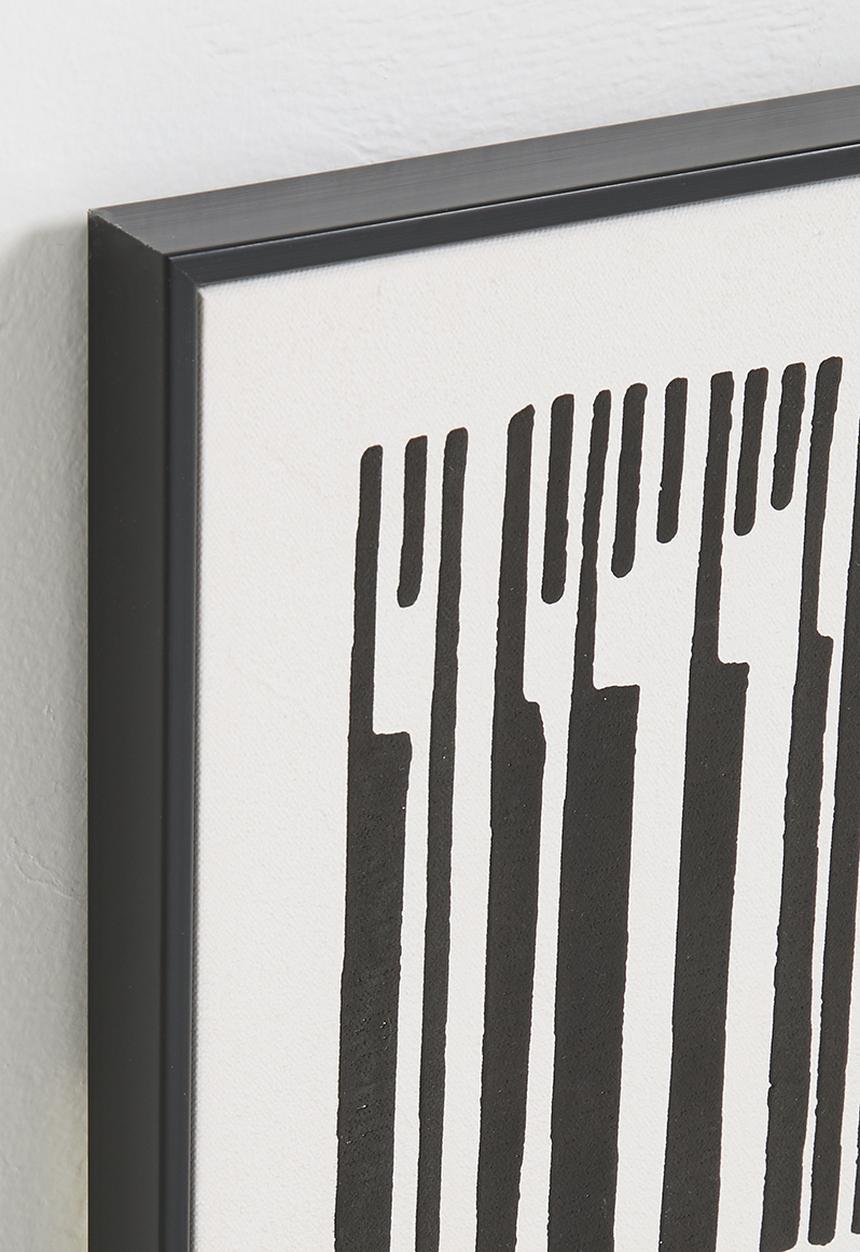 Sixth Floor - Linear Framed Wall Art - Black