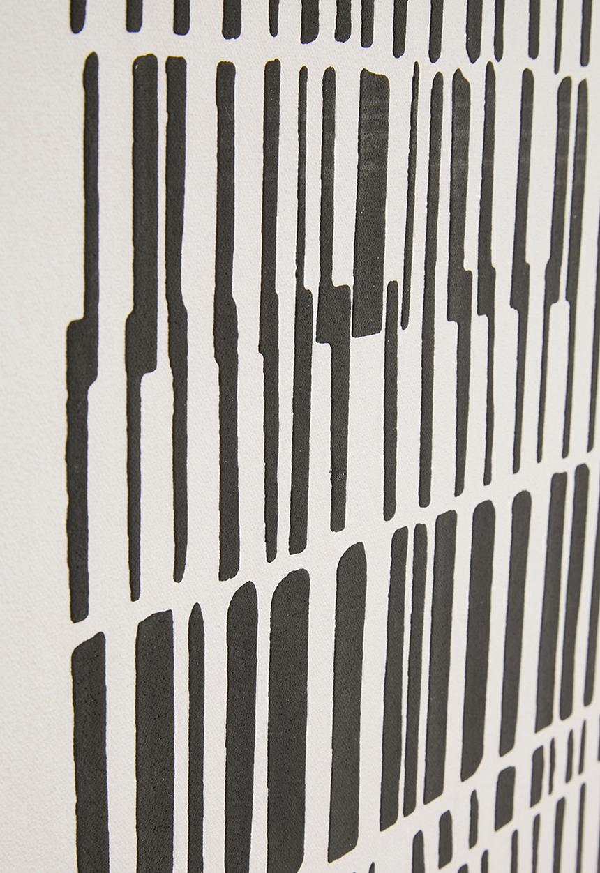 Sixth Floor - Linear Framed Wall Art - Black