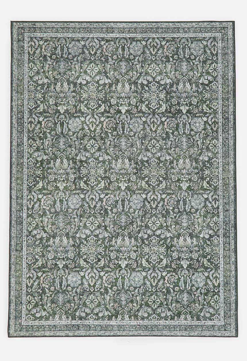 Sixth Floor - Etta Floral Rug Olive