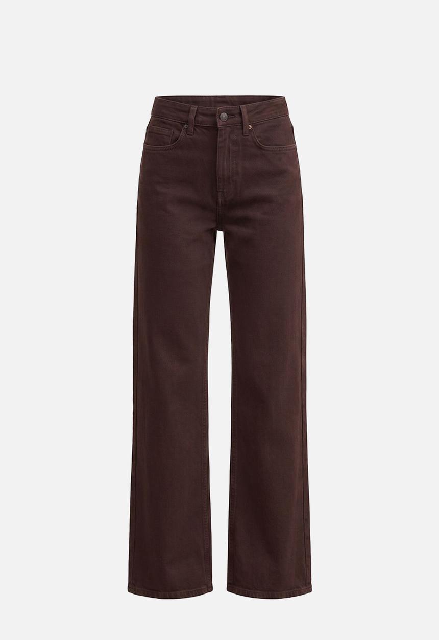 Forever New - Nicki mid-rise straight jeans in chocolate