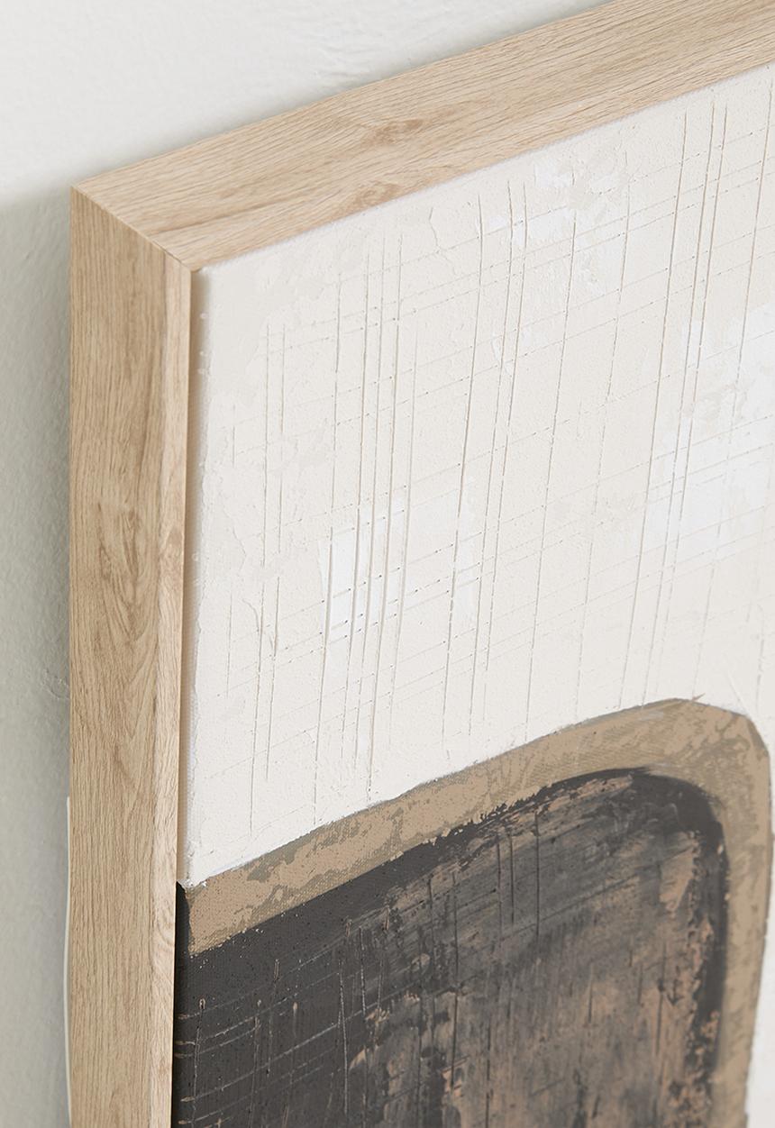 Sixth Floor - Qautro Framed Wall Art - Brown