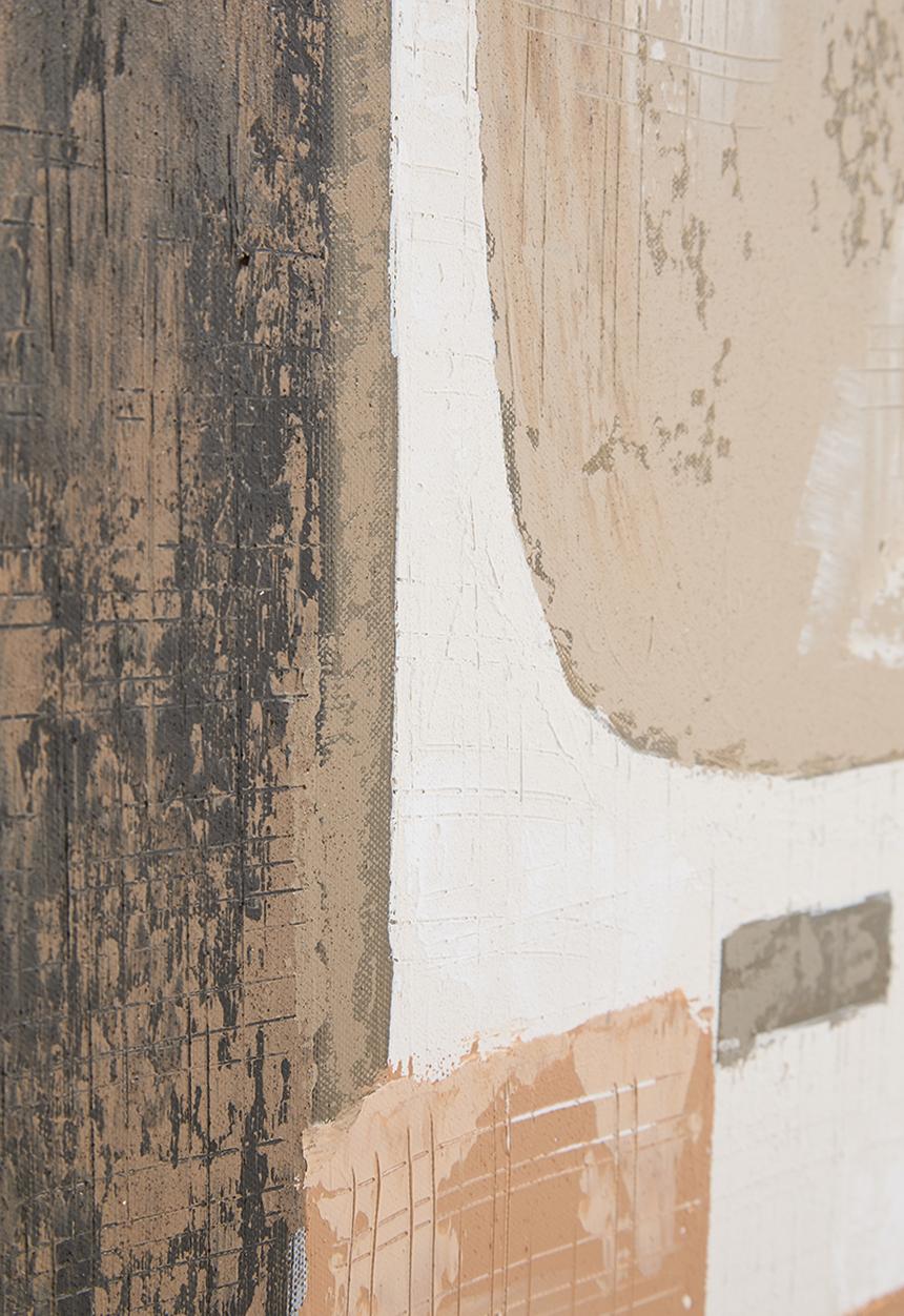 Sixth Floor - Qautro Framed Wall Art - Brown
