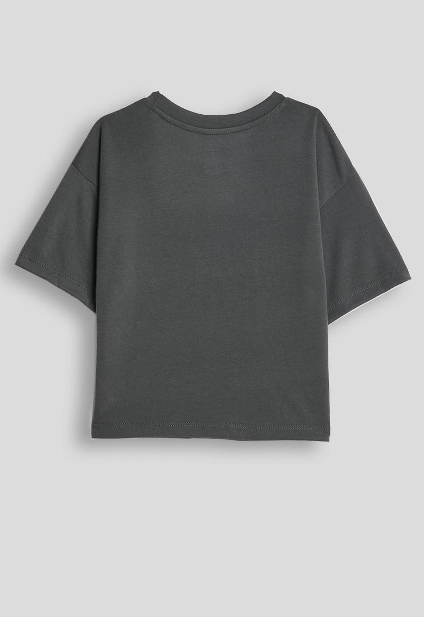 Converse - Cnvg Bubble Graphic Boxy Tee - Dark Matter