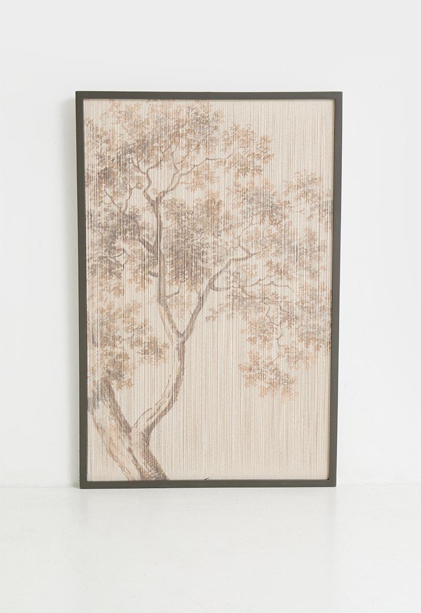 Sixth Floor - Tree Rope Artwork Natural 60x3x90cm