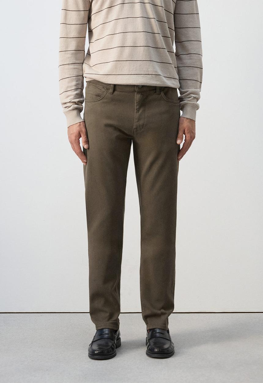 MANGO - Jeans Patrickc - Beige/Khaki