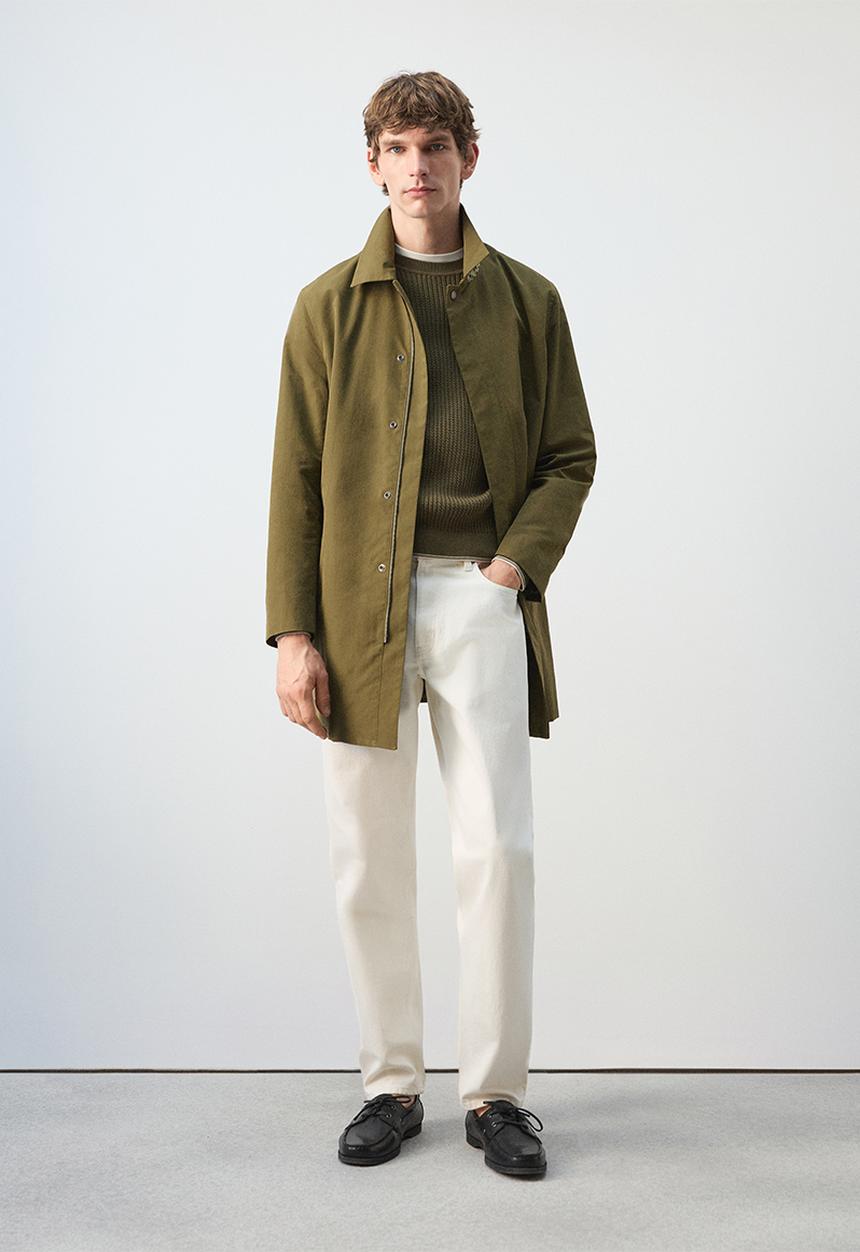 MANGO - Sweater Warrior - Dark Green