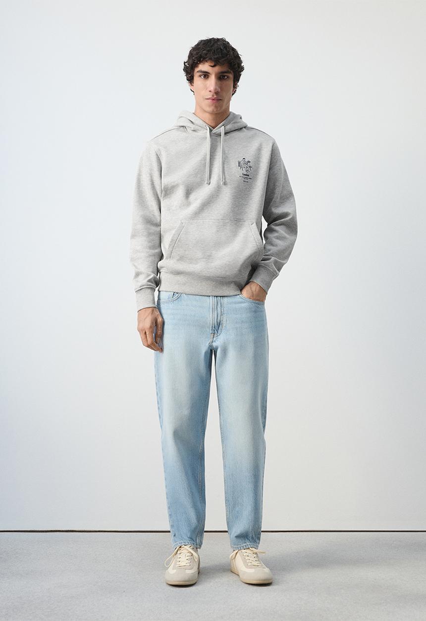 MANGO - Sweatshirt London - Medium Gray