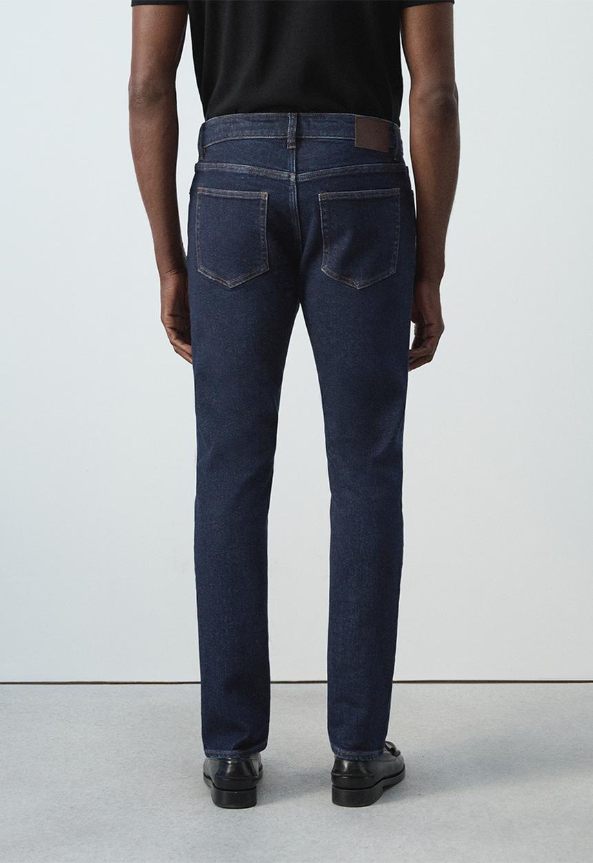 MANGO - Jan slim-fit jeans - Open Blue