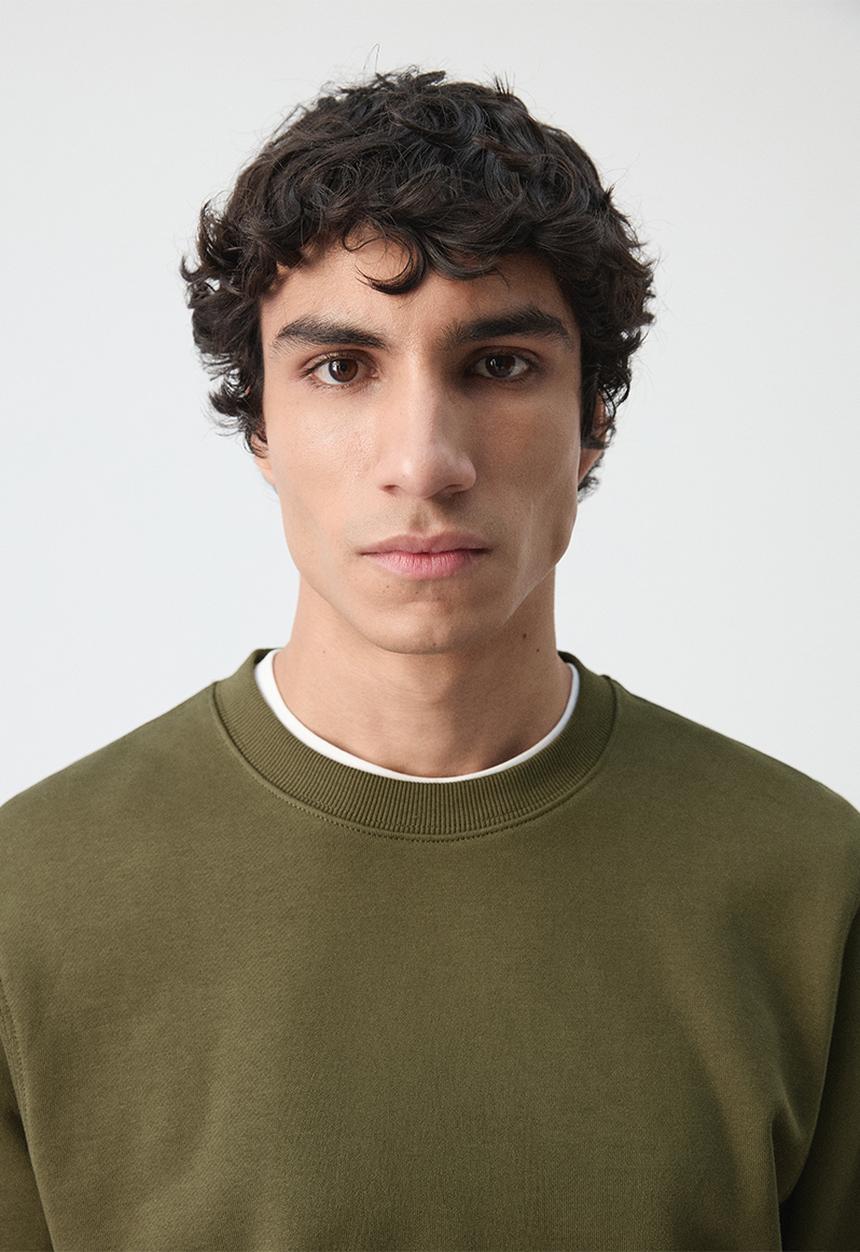 MANGO - Sweatshirt Nole - Dark Green