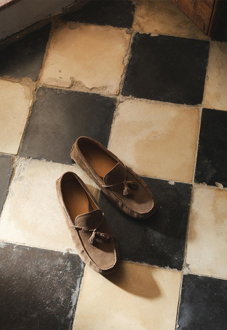 MANGO - DRIVER - MEDIUM BROWN