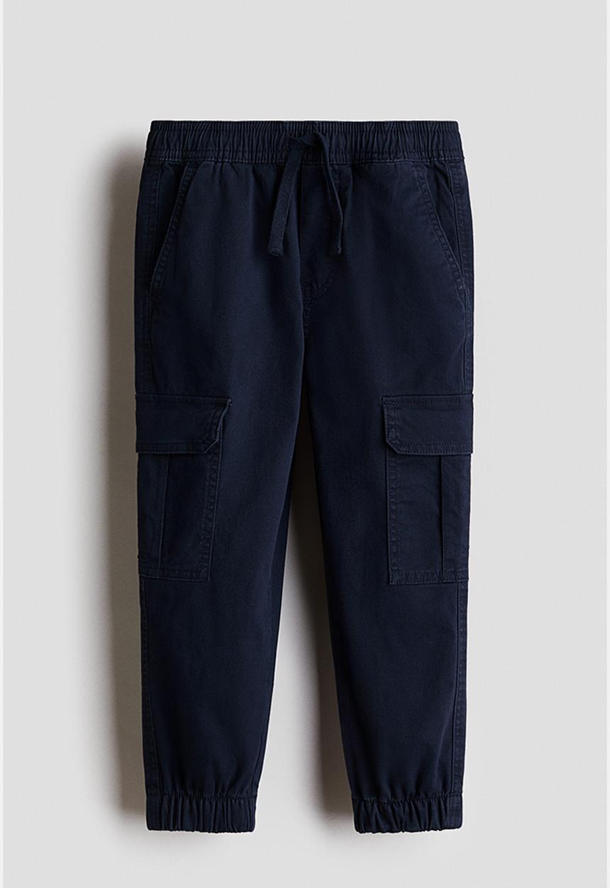 H&M - Cargo trousers - navy blue