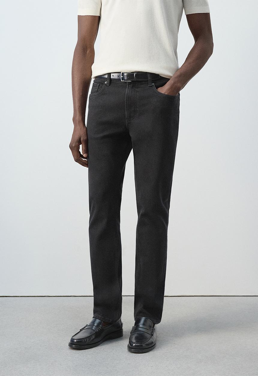 MANGO - Jeans Jan - Black Denim