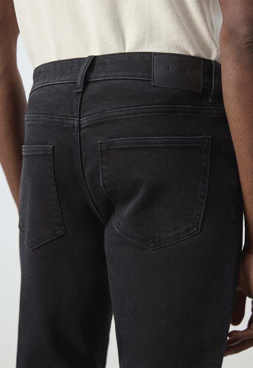 MANGO - Jeans Jan - Black Denim
