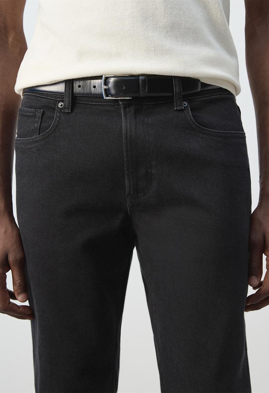 MANGO - Jeans Jan - Black Denim