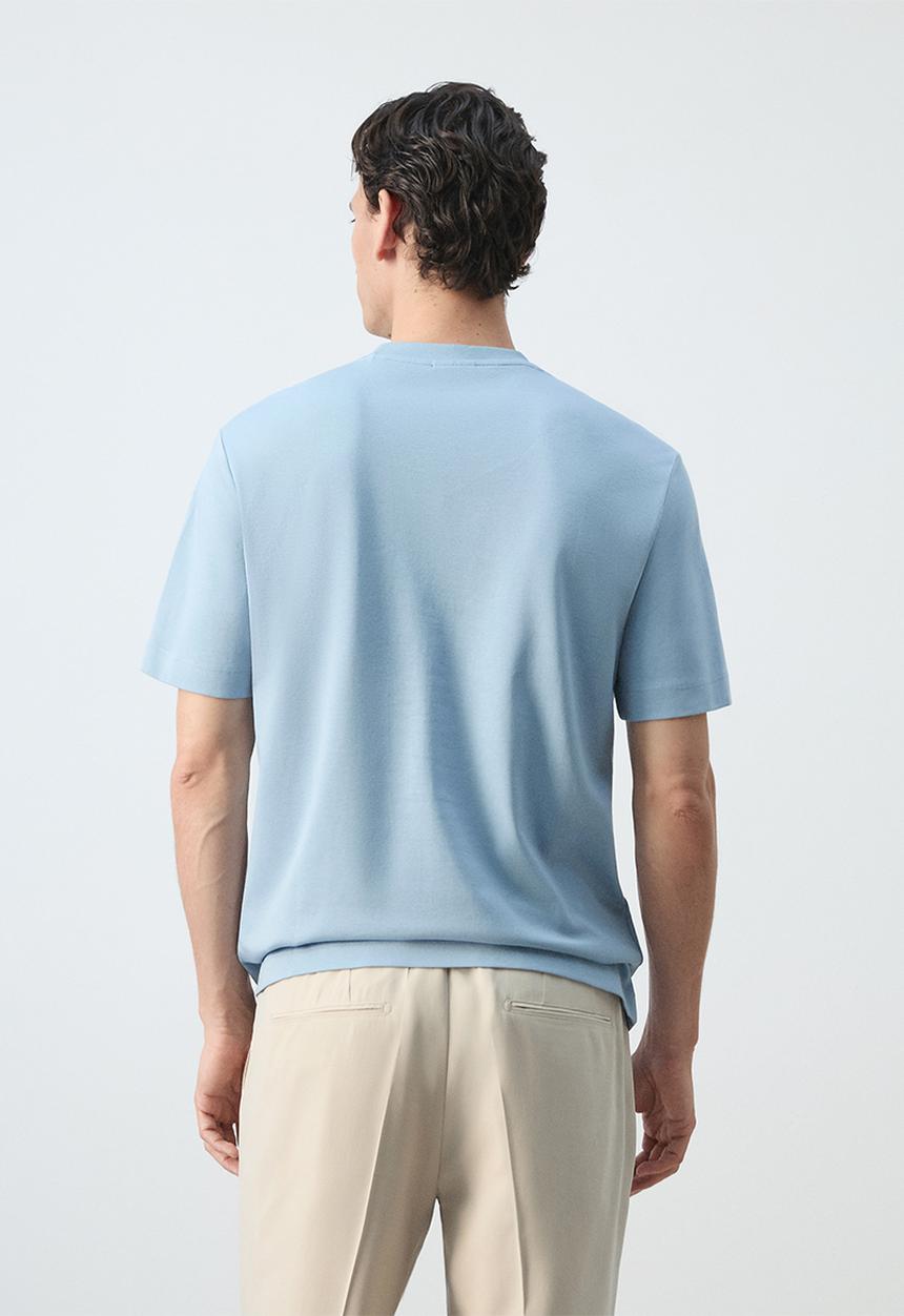 MANGO - T-Shirt Kimi - Turquoise