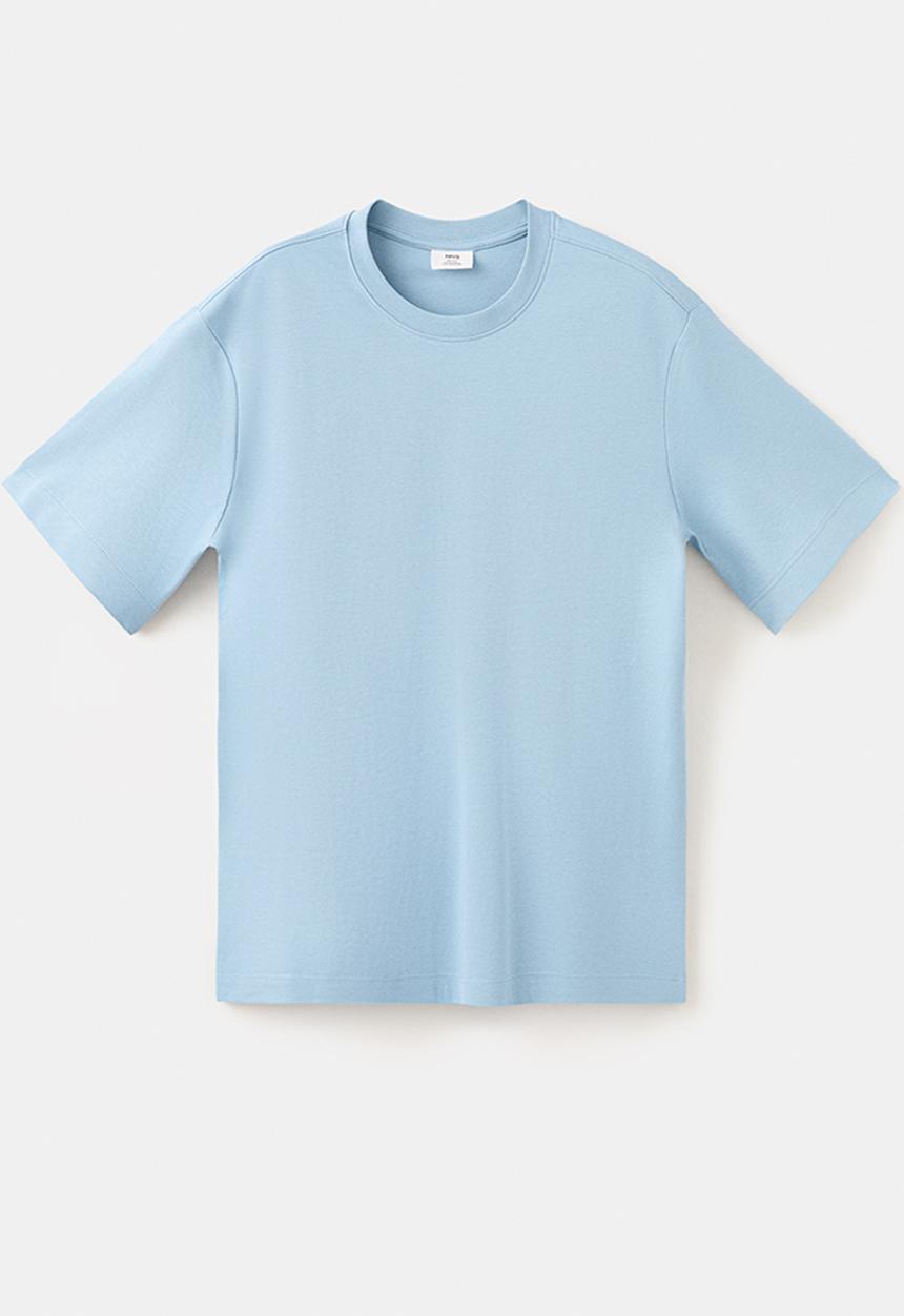 MANGO - T-Shirt Kimi - Turquoise