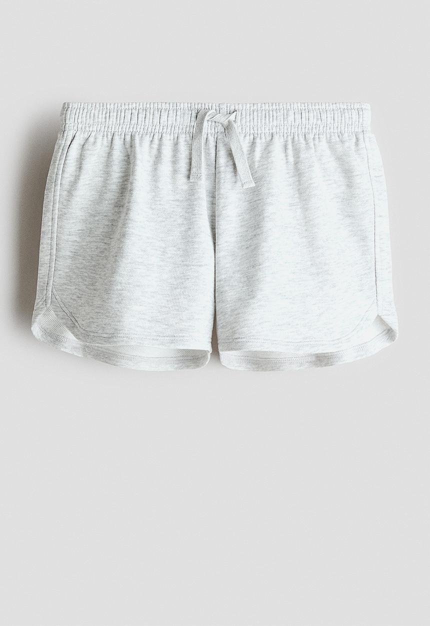 H&M - Sweatshorts - light grey marl
