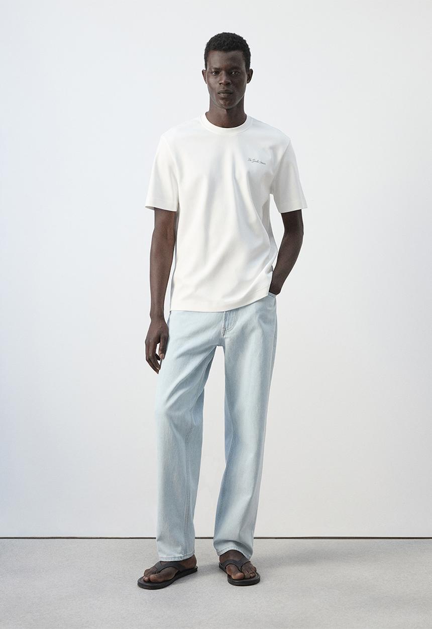 MANGO - T-Shirt Gentle - White
