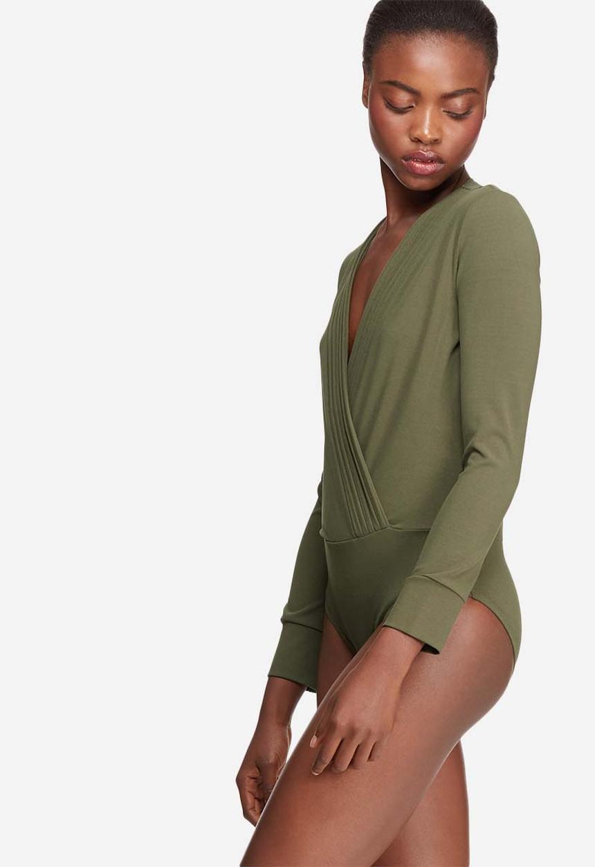 dailyfriday - Formal wrap bodysuit
