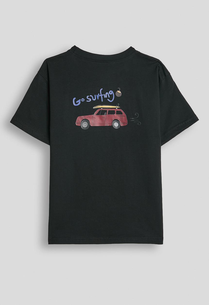 Pop Candy - Slogan and graphic tee - black