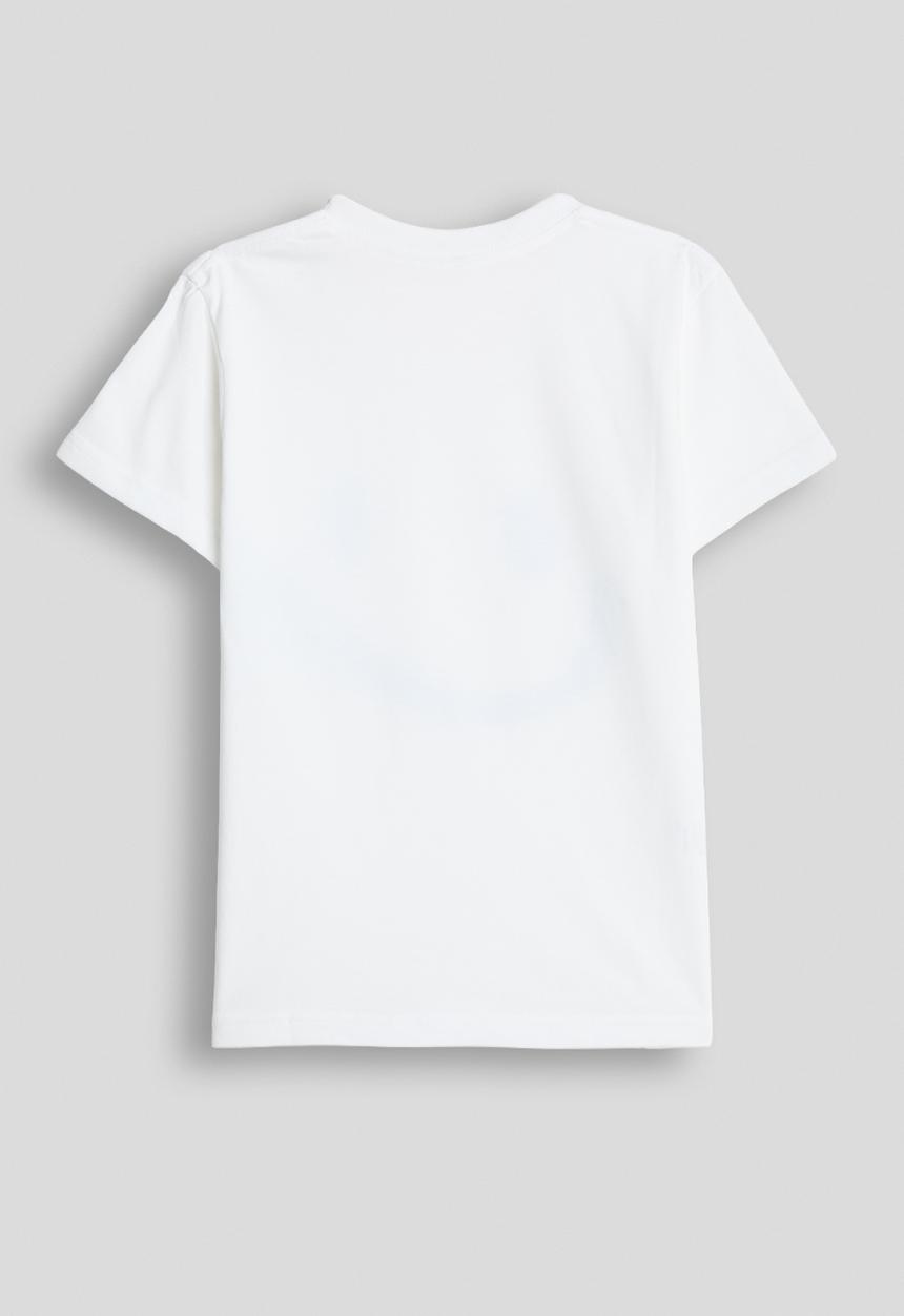 Pop Candy - Smiley placement tee - white