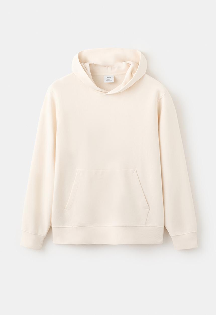 MANGO - Sweatshirt  Bone - Light Beige