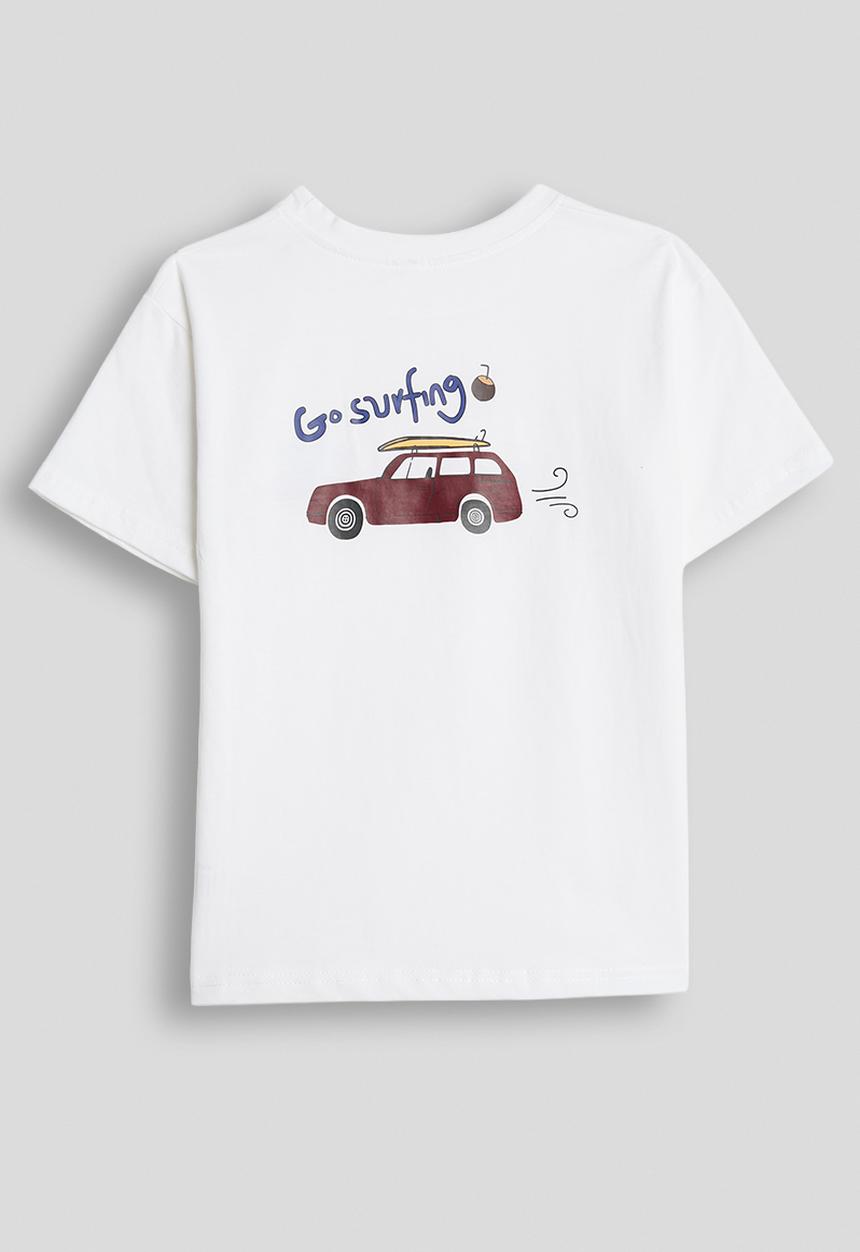 Pop Candy - Slogan and graphic tee - white