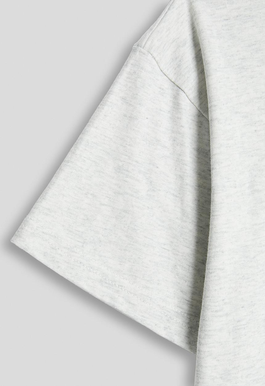 Pop Candy - Slogan crew neck tee - light grey