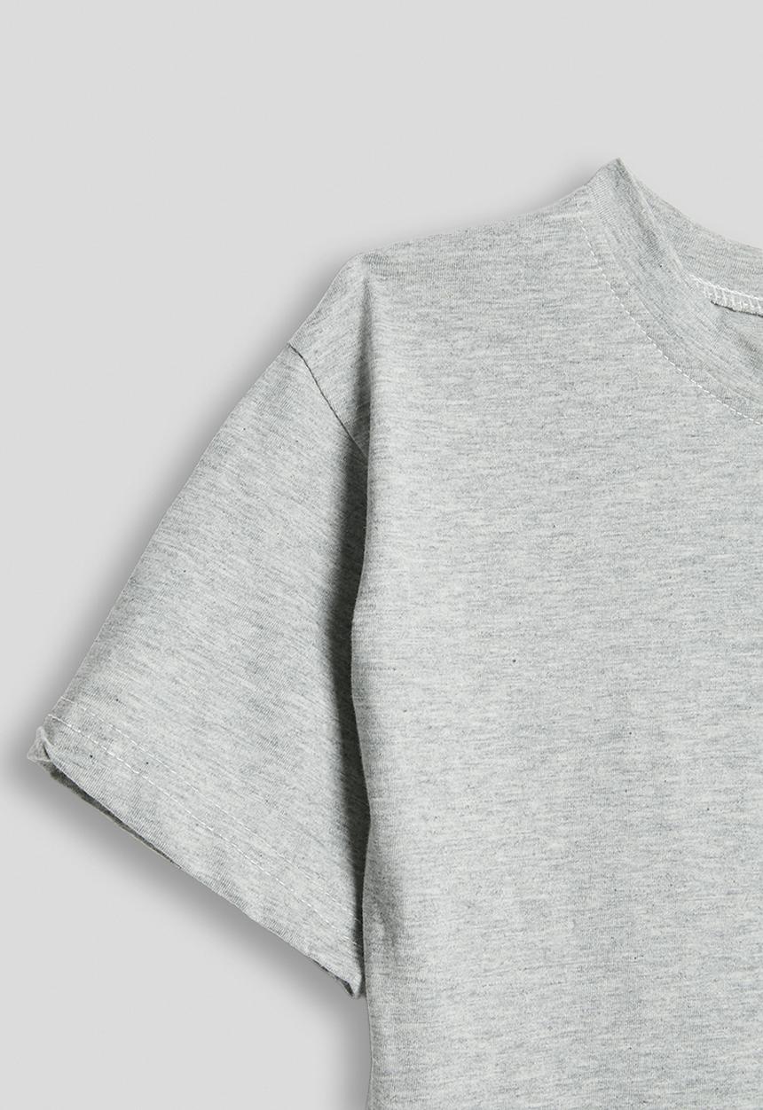 Pop Candy - Slogan and graphic tee - grey