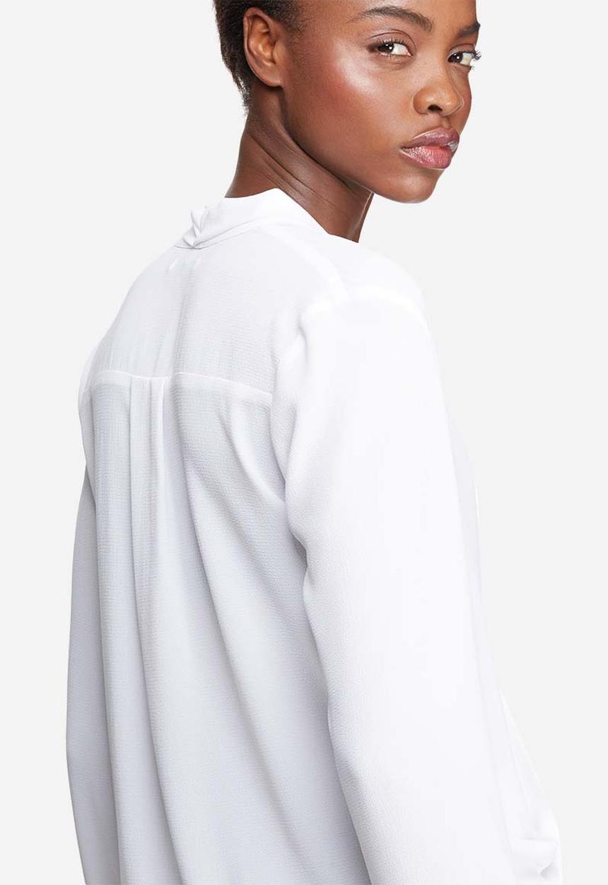 dailyfriday - Wrap front blouse