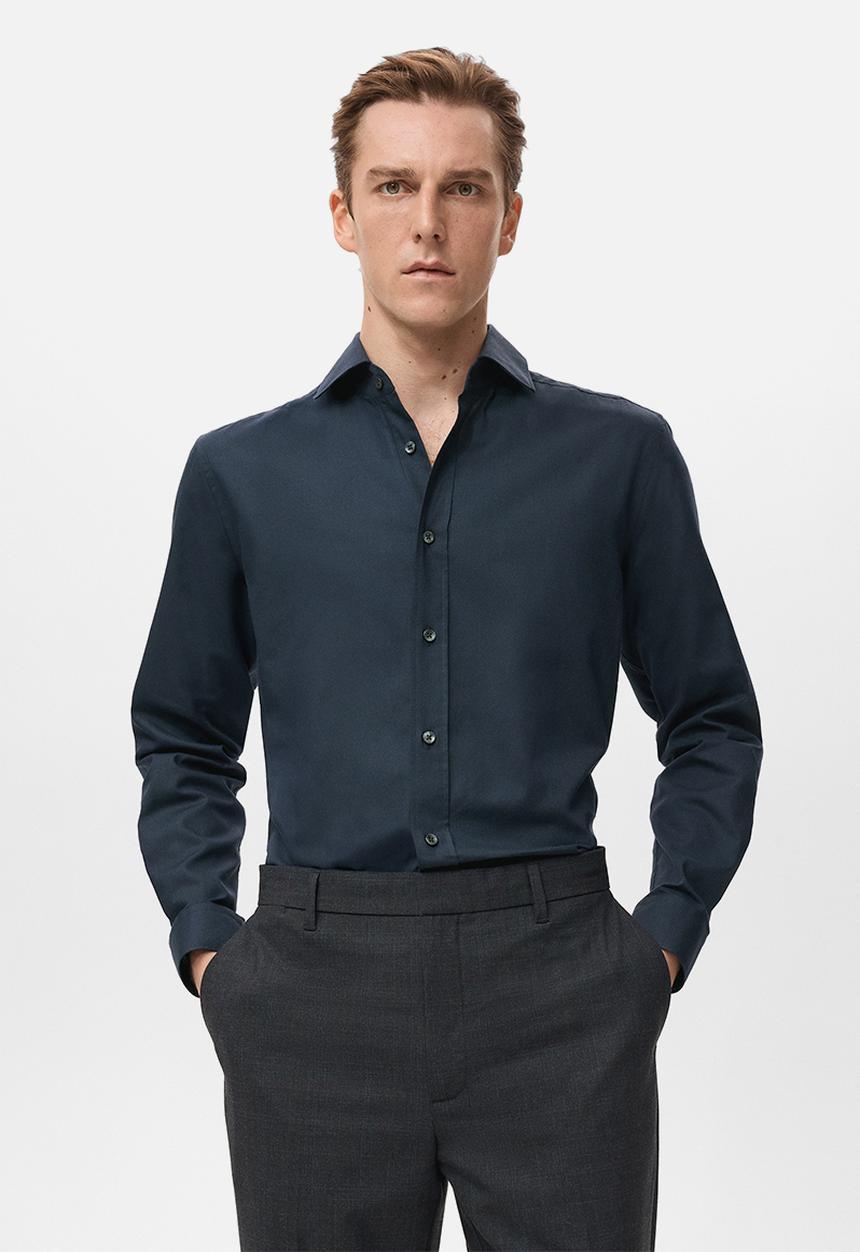 MANGO - Shirt Zeus - Navy