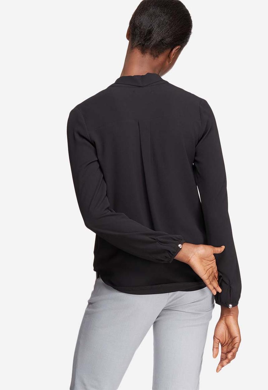 dailyfriday - Wrap front blouse