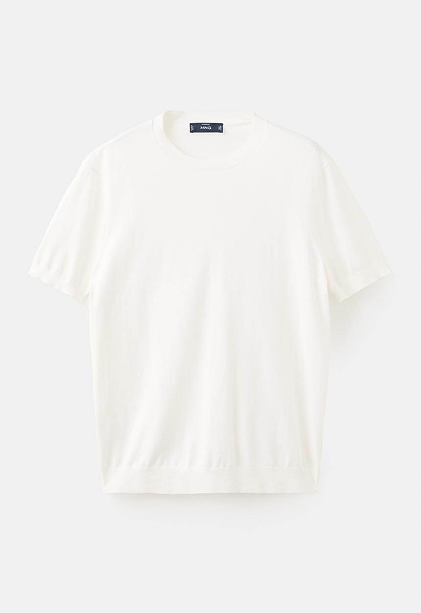 MANGO - T-Shirt Arraona - Natural