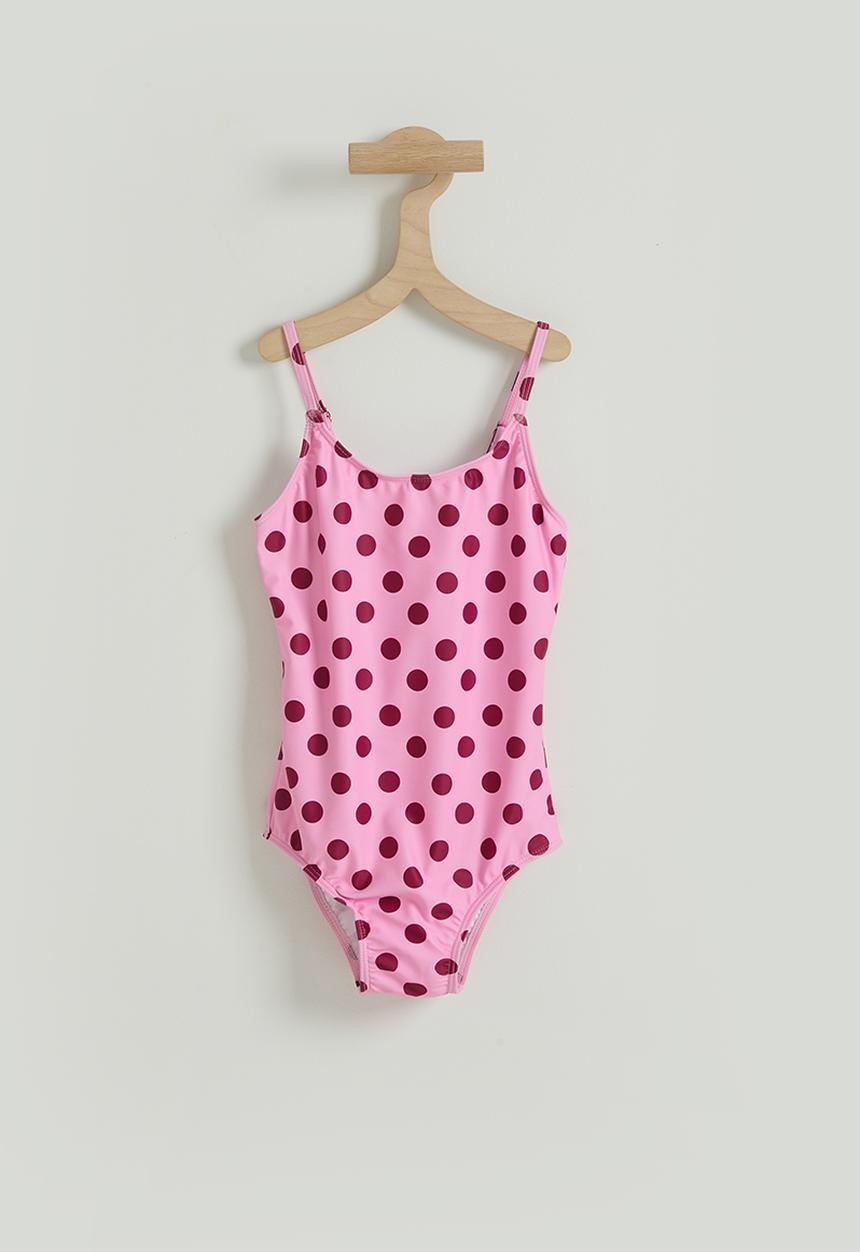 Pop Candy - Polk dot one piece swimsuit - pink