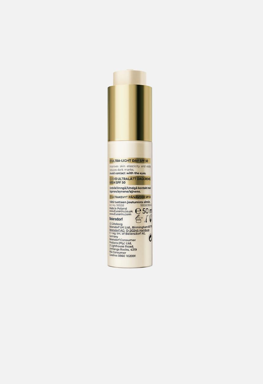 Eucerin - Hyaluron-Filler Elasticity Anti-Age Ultra-Light Day Face Cream SPF50 - 50ml