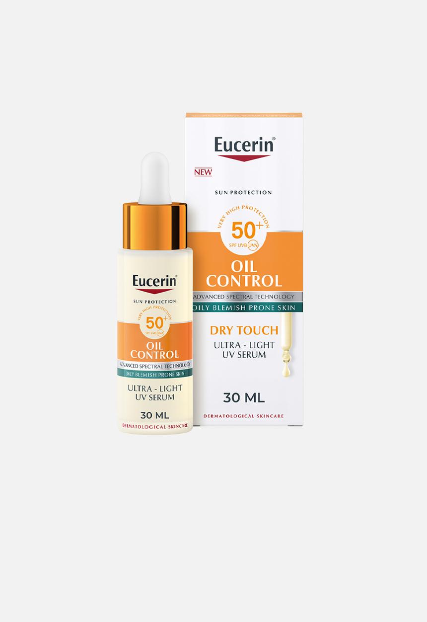 Eucerin - Oil Control UV Face Serum Sun Protection SPF 50+30ml  Oily & Acne-Prone Skin Mattifying