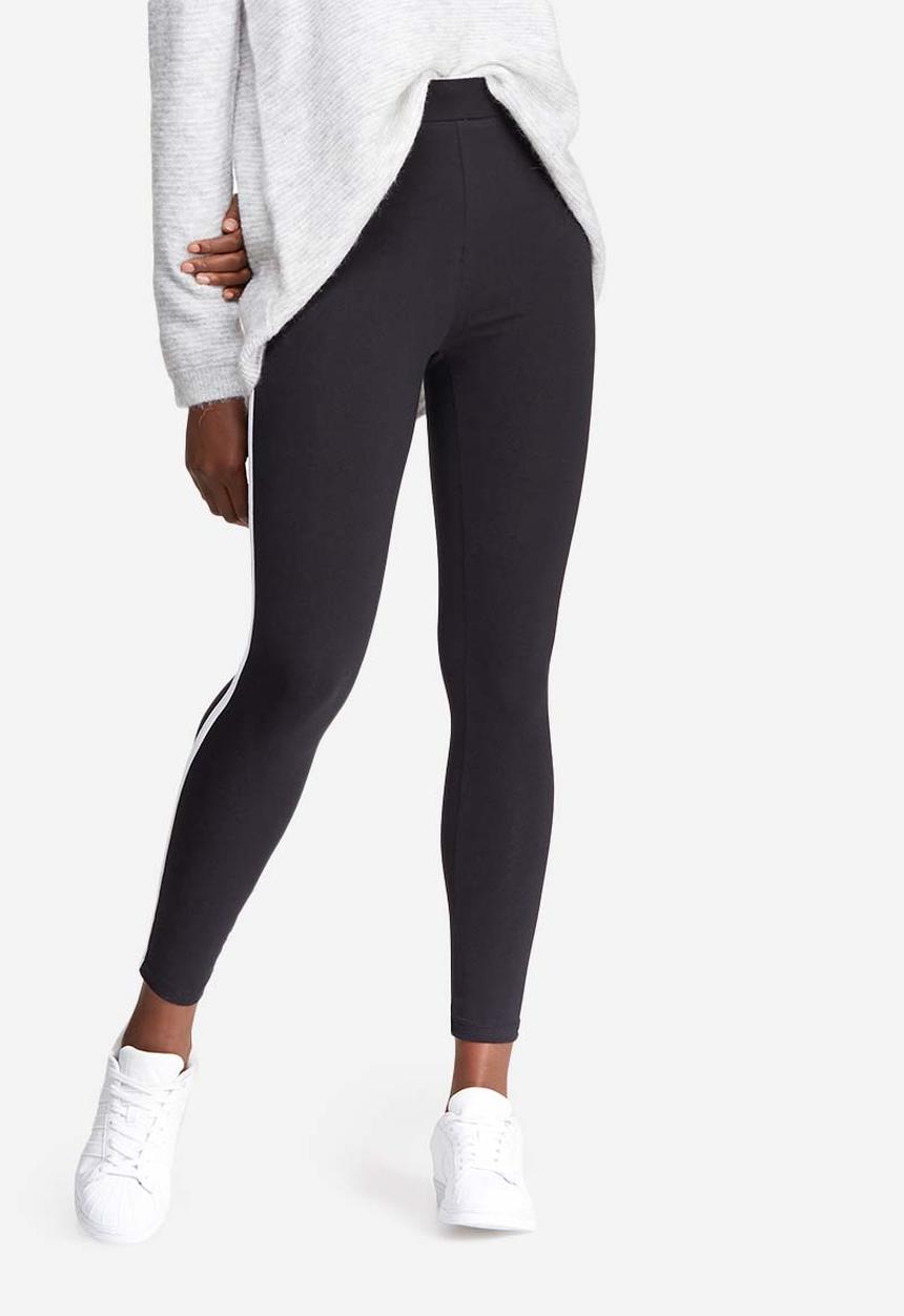 dailyfriday - Side stripe high waisted leggings