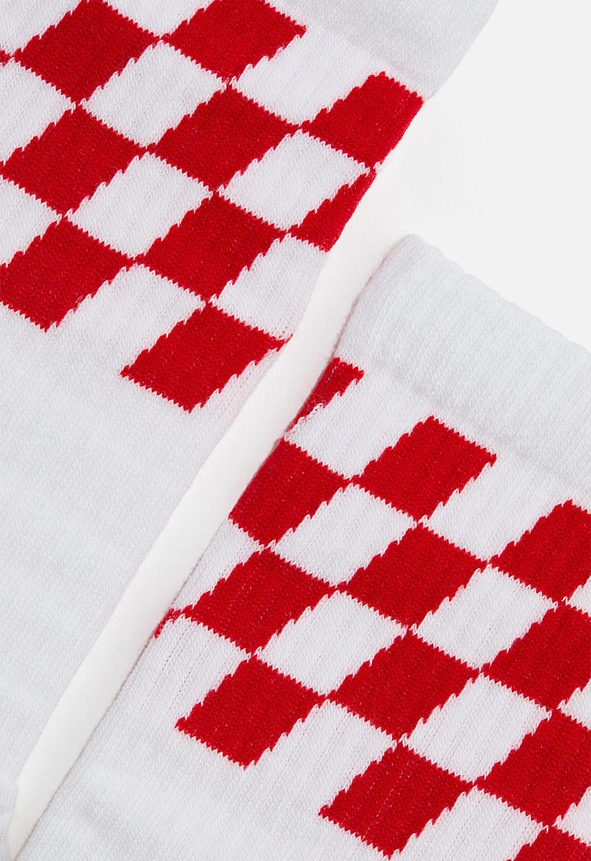 H&M - Socks - white/checked