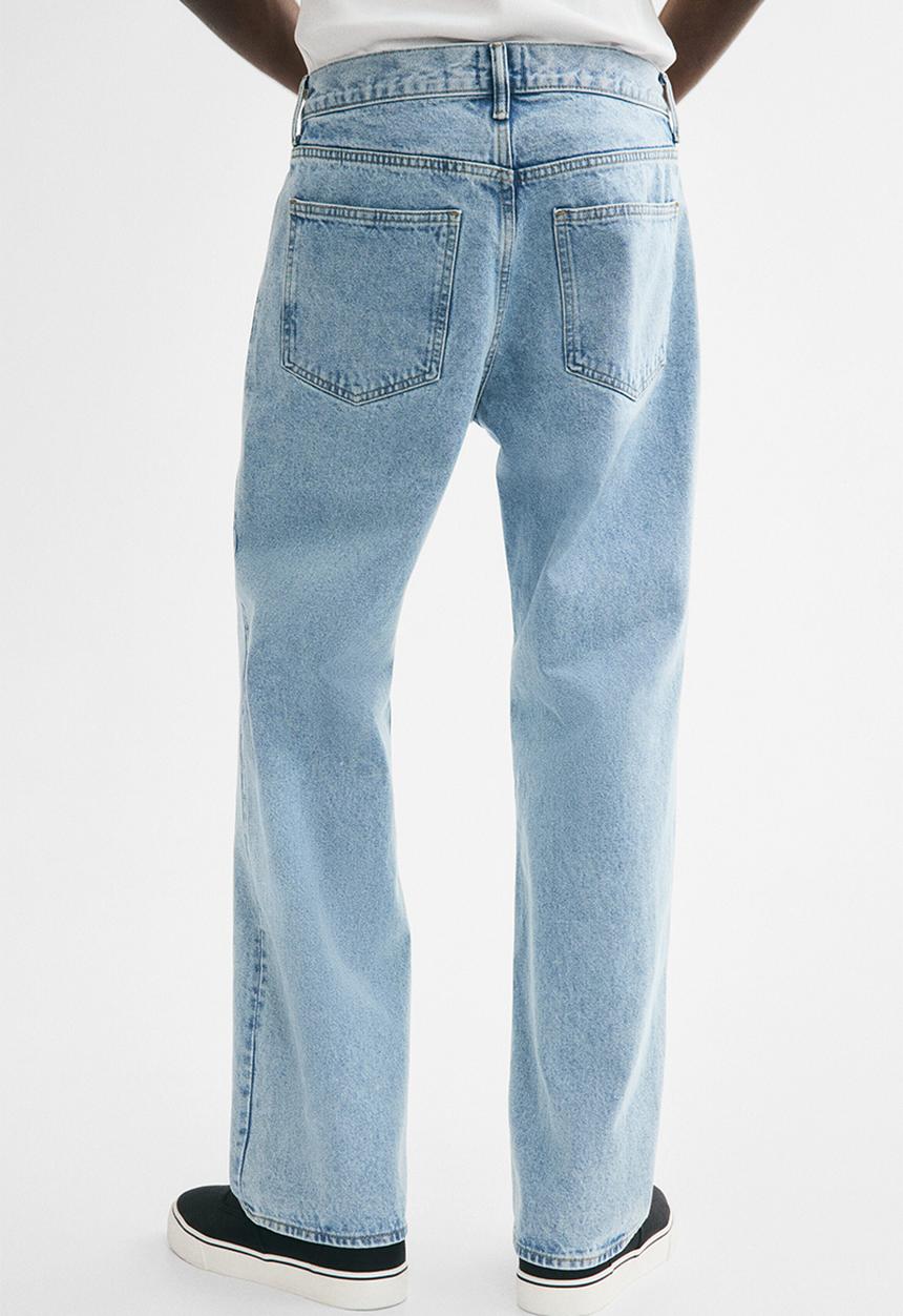 H&M - Relaxed jeans - light denim blue