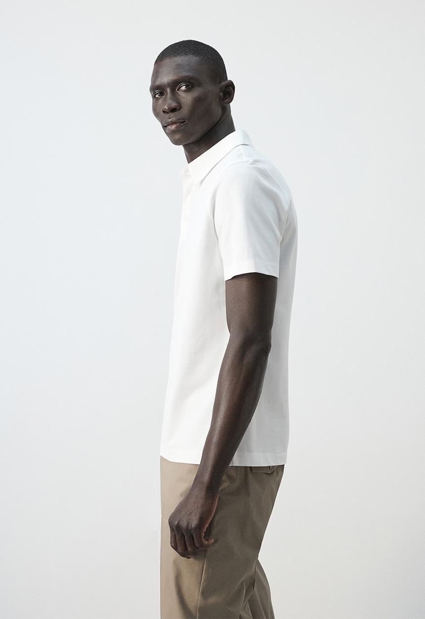 MANGO - Poloshirt Ezequi - White