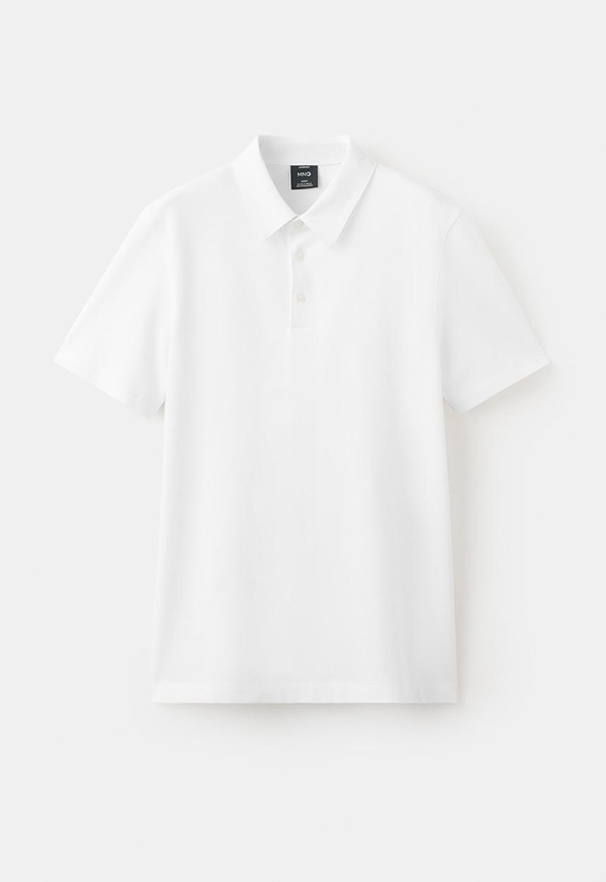 MANGO - Poloshirt Ezequi - White